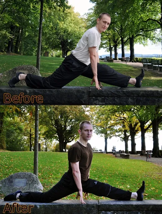 Sideways Split Right