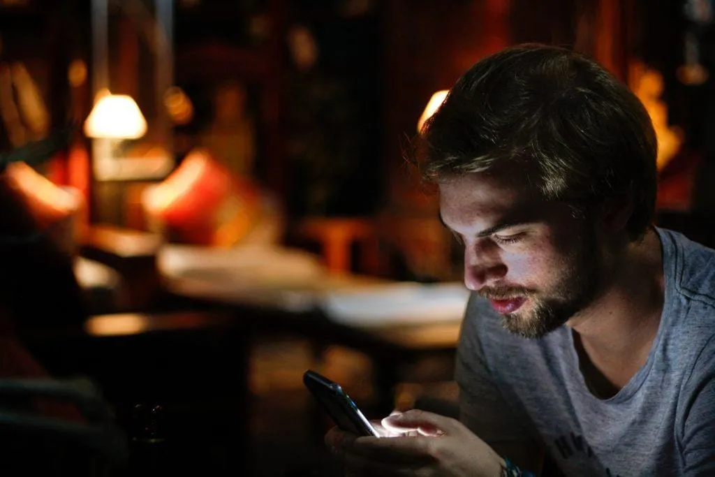 Checking phone